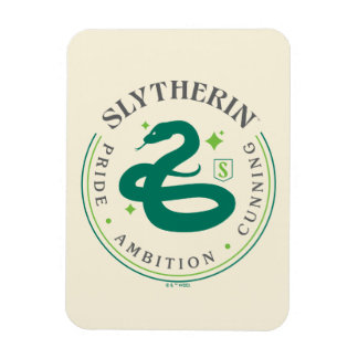 SLYTHERIN™ Grönt Snake House Pride Badge Magnet