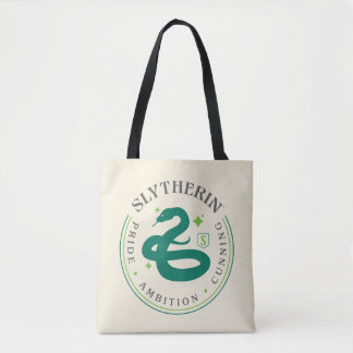 SLYTHERIN™ Grönt Snake House Pride Badge Tygkasse