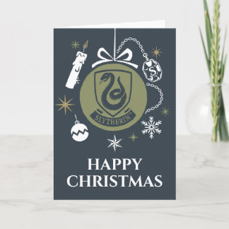 SLYTHERIN™ Helgdag Bauble Graphic Helgkort