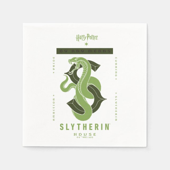 SLYTHERIN™ House by any Elaks Pappersservett (Framsidan)