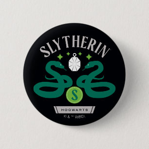SLYTHERIN™ Hus Dubbel Orm Hänge Grafik Knapp
