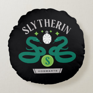 SLYTHERIN™ Hus Dubbel Ormhänge Design Rund Kudde