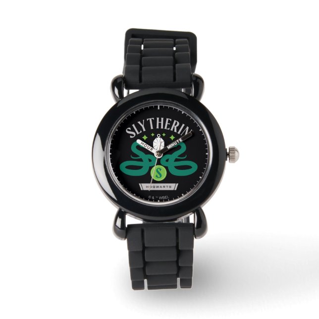 SLYTHERIN™ Hus Dubbel Ormhänge Grafik Armbandsur (Framsida)