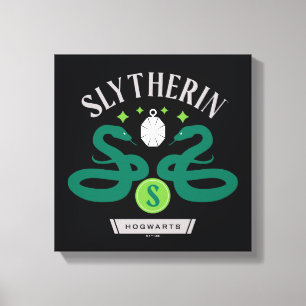 SLYTHERIN™ Hus Dubbel Ormhänge Grafik Canvastryck