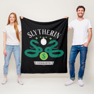 SLYTHERIN™ Hus Dubbel Ormhänge Grafik Fleecefilt
