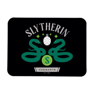 SLYTHERIN™ Hus Två Ormar Grafik Magnet