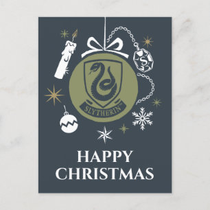 SLYTHERIN™ Julpynt Grafik Helg Vykort