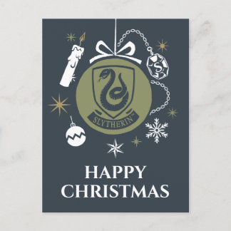 SLYTHERIN™ Julpynt Grafik Helg Vykort
