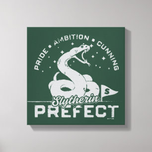 Slytherin™ Prefektmärke Canvastryck