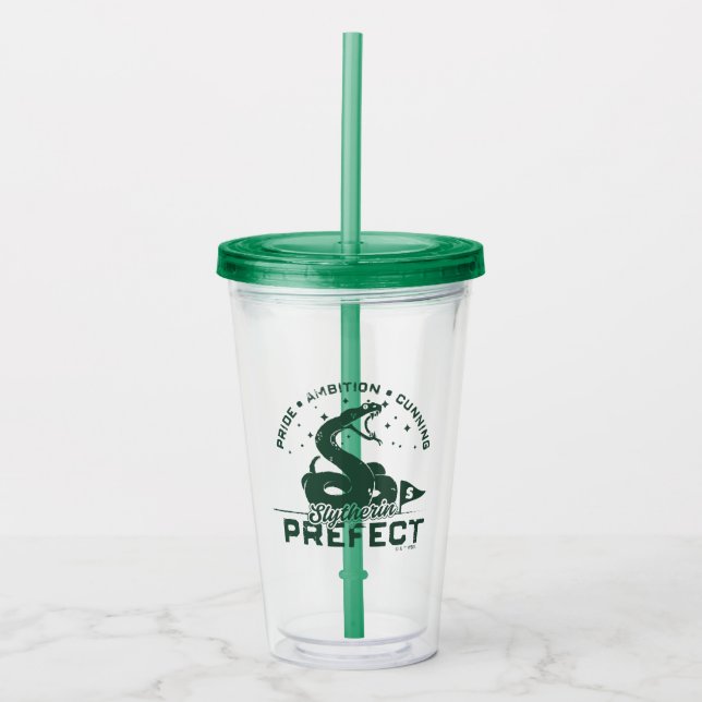 SLYTHERIN™ Prefektmärke Take Away Mugg (Framsida)