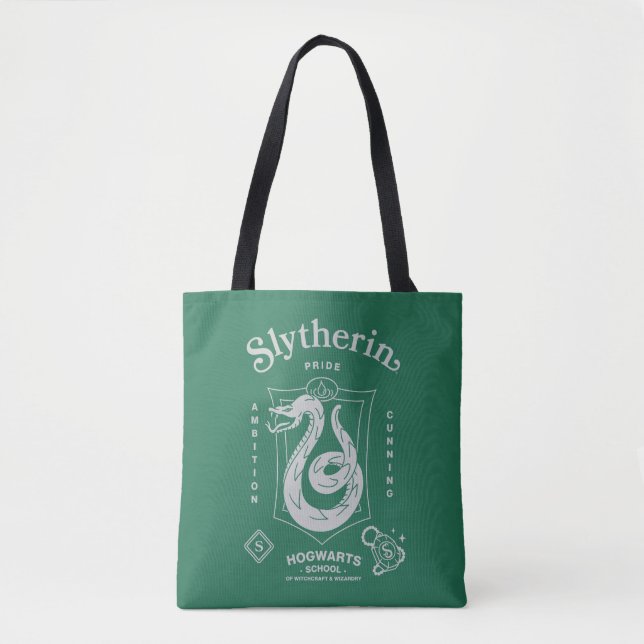 SLYTHERIN™ Pride Ambition Cunning Crest Tygkasse (Framsida)