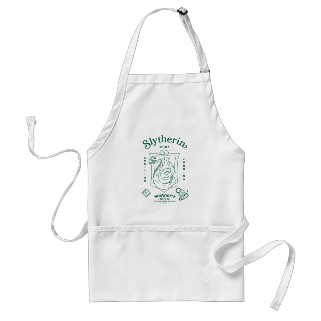 SLYTHERIN™ Stolthet Ambition Slughet Vapen Förkläde (Framsidan)