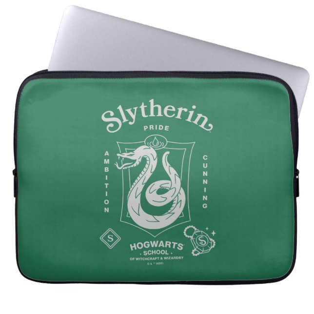 SLYTHERIN™ Stolthet Ambition Slughet Vapen märke Laptop Fodral (Framsidan)