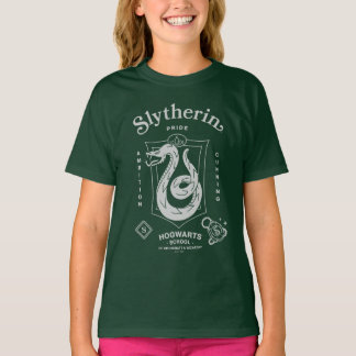SLYTHERIN™ Stolthet Ambition Slughet Vapenmärke T Shirt