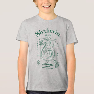 SLYTHERIN™ Stolthet Ambition Slughet Vapenmärke T Shirt