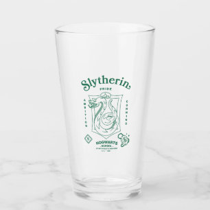 SLYTHERIN™ Stolthet Ambition Slugighet Vapenmärke Glaskopp