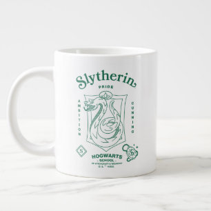 SLYTHERIN™ Stolthet Ambition Slugighet Vapenmärke Jumbo Mugg