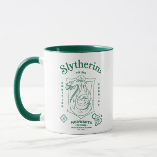 SLYTHERIN™ Stolthet Ambition Slugighet Vapenmärke Mugg