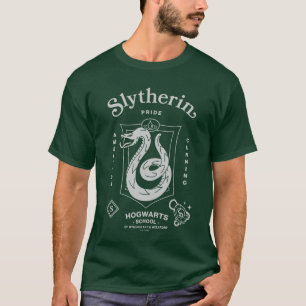 SLYTHERIN™ Stolthet Ambition Slugighet Vapenmärke T Shirt