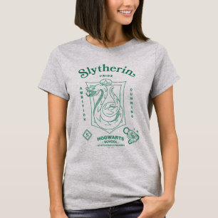 SLYTHERIN™ Stolthet Ambition Slugighet Vapenmärke T Shirt