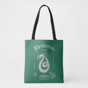 SLYTHERIN™ Stolthet Ambition Slugighet Vapenmärke Tygkasse