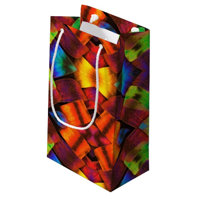 Sm Gift Bag Butterfly Scales (Baksidan Vinklad)