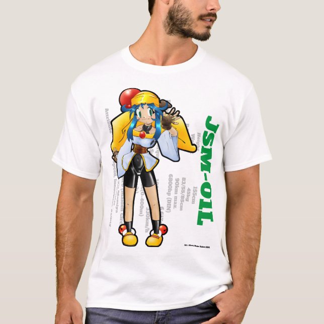 SM Girl 01L - Shirt Design T (Framsida)
