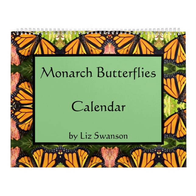 Sm, Med, Lg Calendar - Monarch Butterflies *** Kalender (Omslag)
