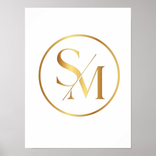 SM Minimalistisk Modern Design Poster (Framsidan)