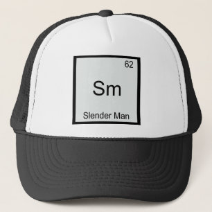 Sm - Smalman Roligt Kemiskt Element Symbol Truckerkeps