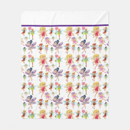 Små Älvor Fleecefilt