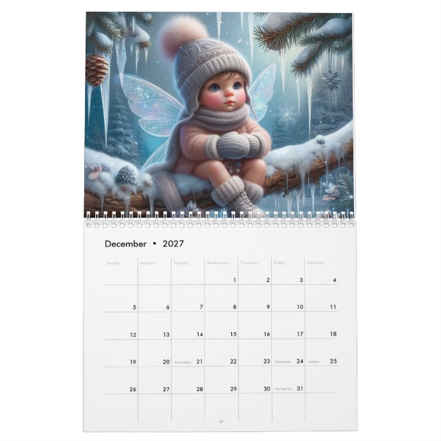 Små Änglar Kalender (Dec 2027)