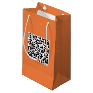 Små Anpassningsbar med QR-kod för marknadsföring a