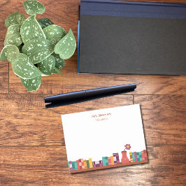 Små anteckningar i skolbibliotekarien Bookshelf Post-it Block