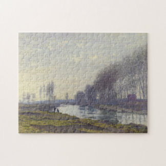 Små Arm i Seine på argentinska monet Fine Art Pussel