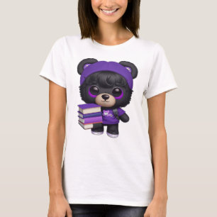 Små björnar går till skolan som vill gå med t shirt