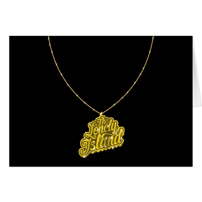 Små Bling Hälsningskort (Framsidan Horizontal)