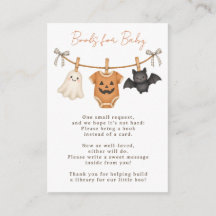 Små Boo Halloween Baby Shower Böcker för Bebis