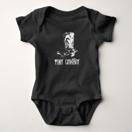 Små cowboyskor t shirt