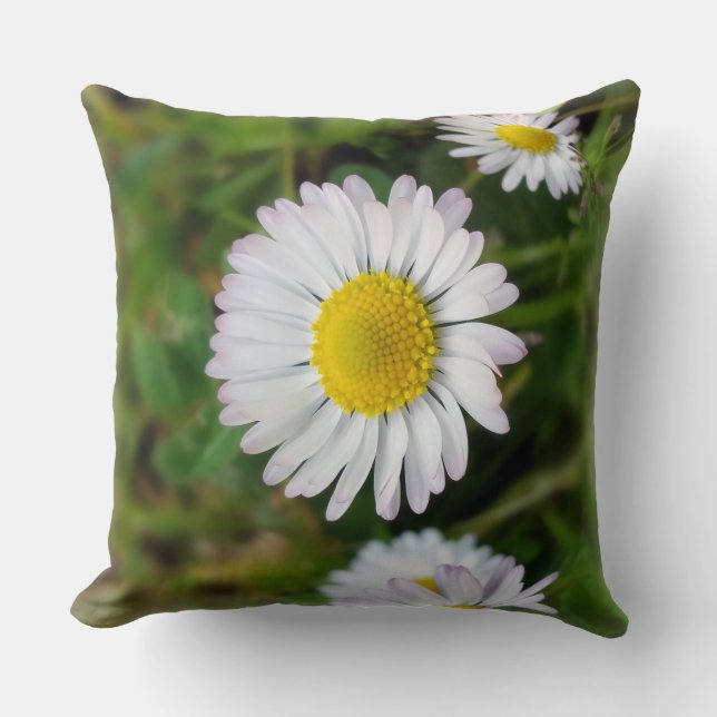 Små daisy kudde (Framsida)