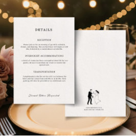 Små detaljer Klassisk Elegant Tilläggskort