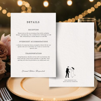 Små detaljer Klassisk Elegant Tilläggskort