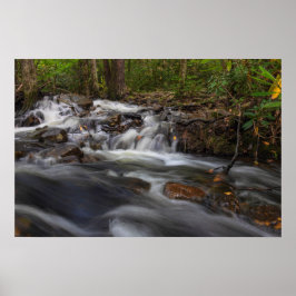 Små Falls på Sand Vår Springa Poster