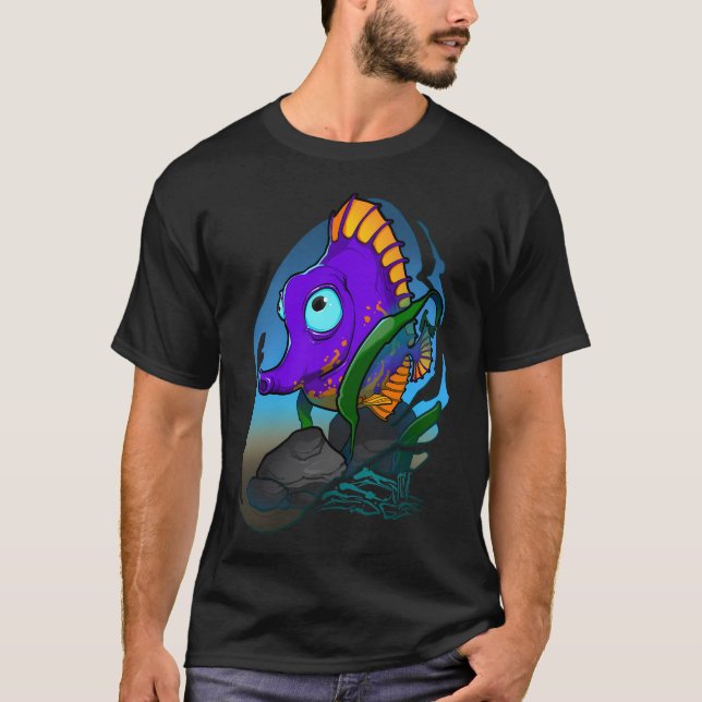 Små fiskar t shirt (Framsida)