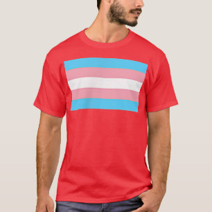 Små Flagga, subtila Priden, transgena Höger L T Shirt