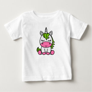 Små Flickors Enhörning Pony T Shirt
