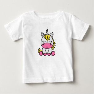 Små Flickors Enhörning Pony T Shirt