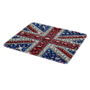 Små glasskärmar med brittisk Färg