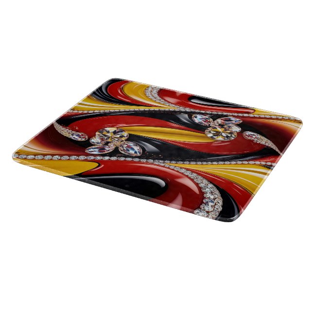 Små glasstycken med belgiskt Färg (Hörn)