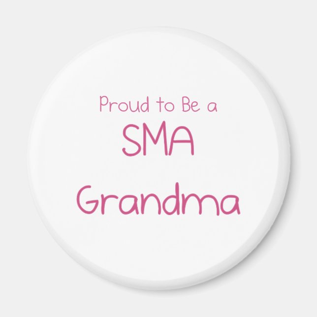 SMA Grandföräldrar Magnet (Framsidan)